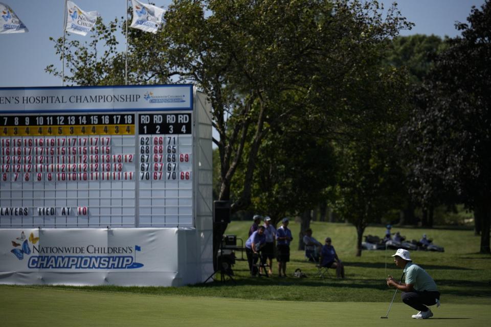 The Korn Ferry Tour's Nationwide Children's Championship will be held from Thursday-Sunday at Ohio State.
