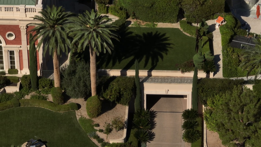 Trophy Hills Residence, LLC, managed by the widow of Sheldon Adelson, is number two on the list. Miriam Adelson’s home on Trophy Hills Drive is a perennial entrant on the list of top users and comes complete with a grass-covered roof above the garage. (KLAS)