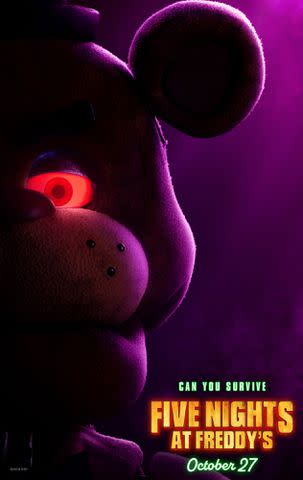 Universal Pictures Poster for <em>Five Nights at Freddy's</em> (2023)