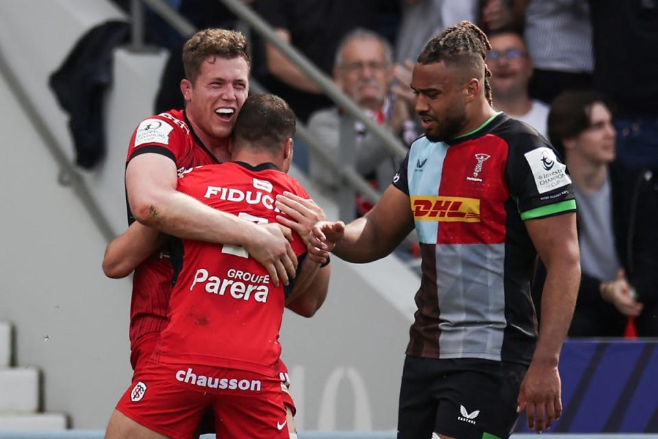 Toulouse proved too good for Harlequins in the last-four (AFP via Getty Images)