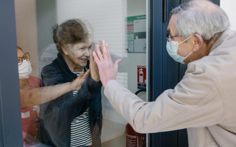 Care homes - Laurence Geai, World Press Photo via AP