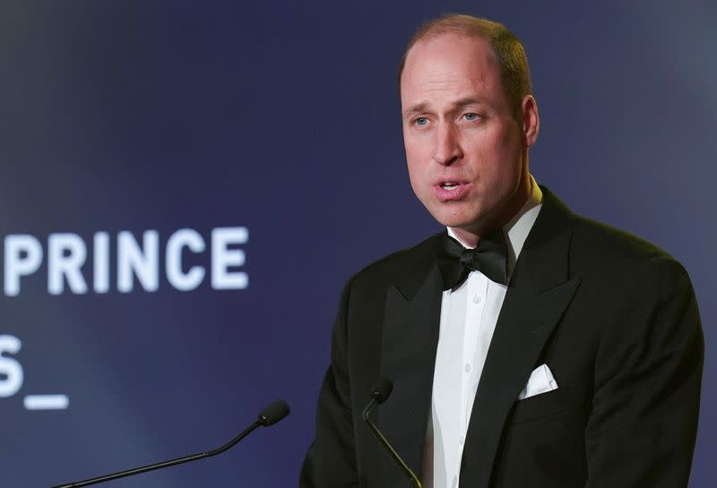 Britain's Prince William attends the Diana Legacy Awards in London
