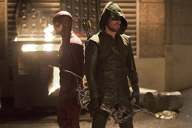 Arrow Fights a Furious Flash in Part One of The CW's Epic Crossover Event