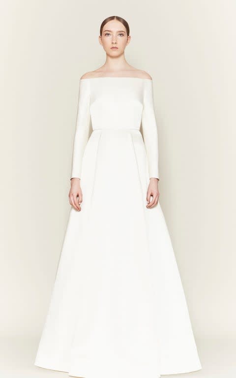 A gown from Emilia Wickstead's bridal range