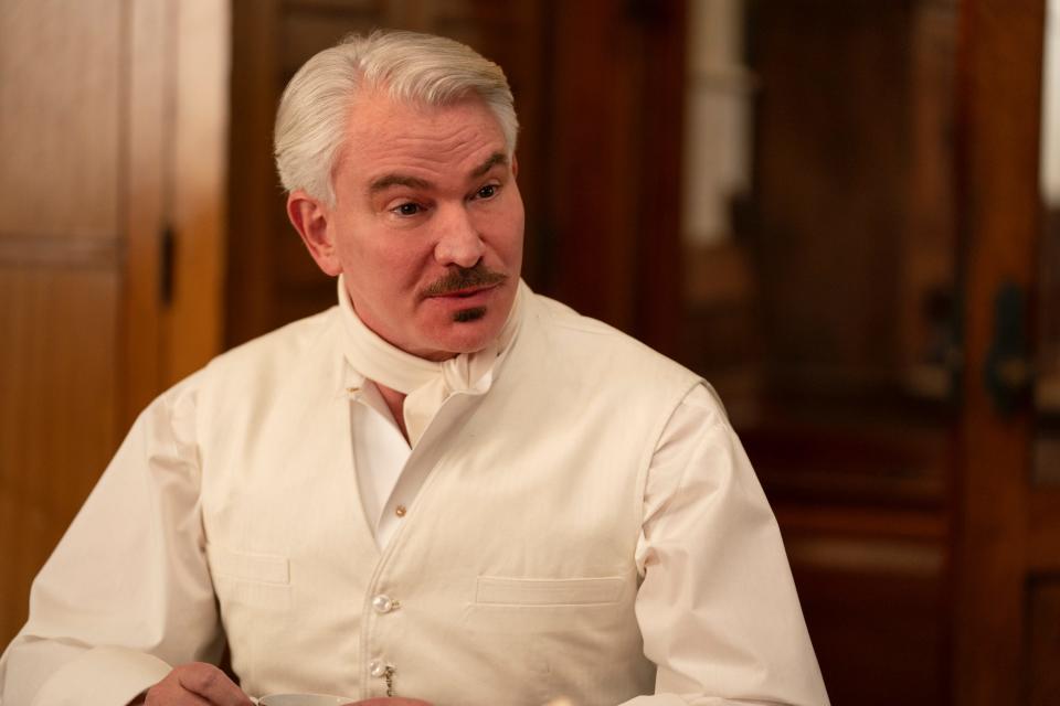 Douglas Sills plays  Monsieur Baudin, the French chef for the Russell household, in HBO's "The Gilded Age."