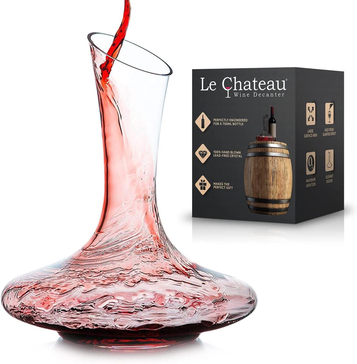 red wine decanter, wedding registry gifts for guys