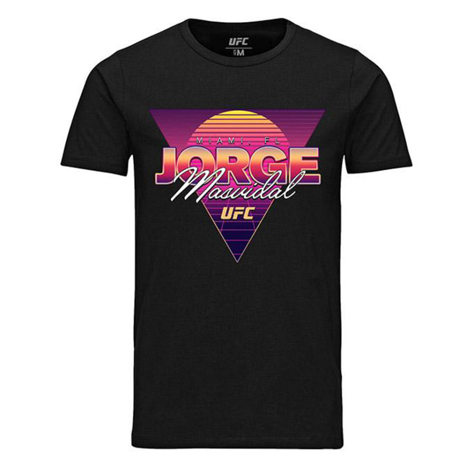 Jorge Masvidal Retro Miami Graphic T-Shirt