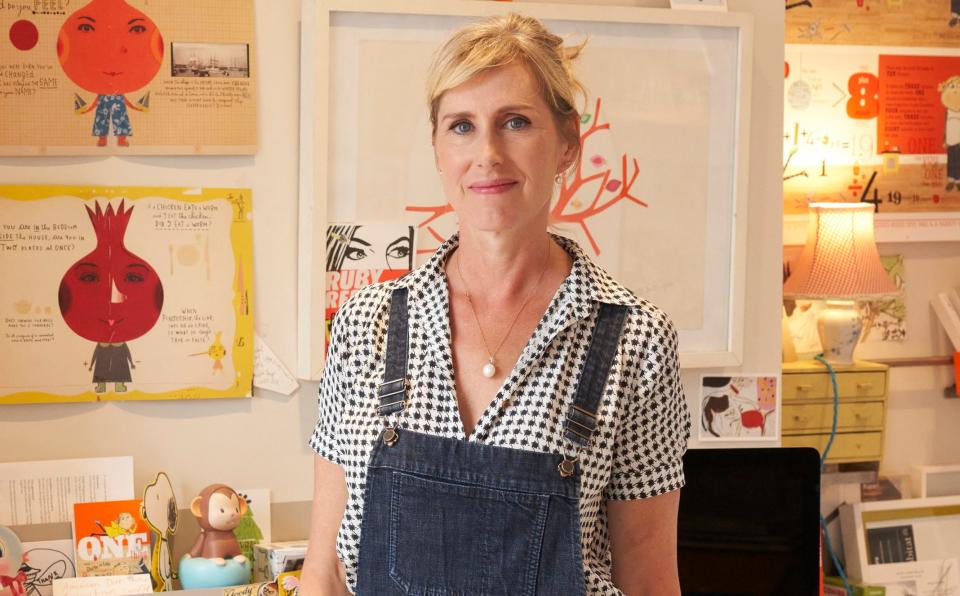 Former children’s laureate Lauren Child, illustrator of 'The Little Match Girl Strikes Back' - Tanya Houghton 