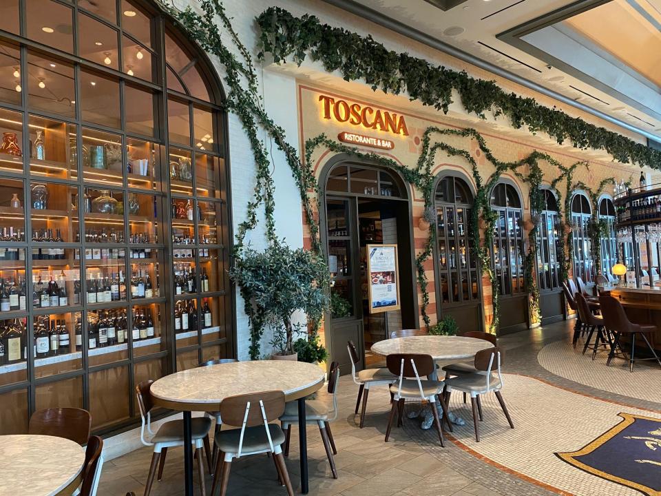 toscana ristorante in eatlay vegas