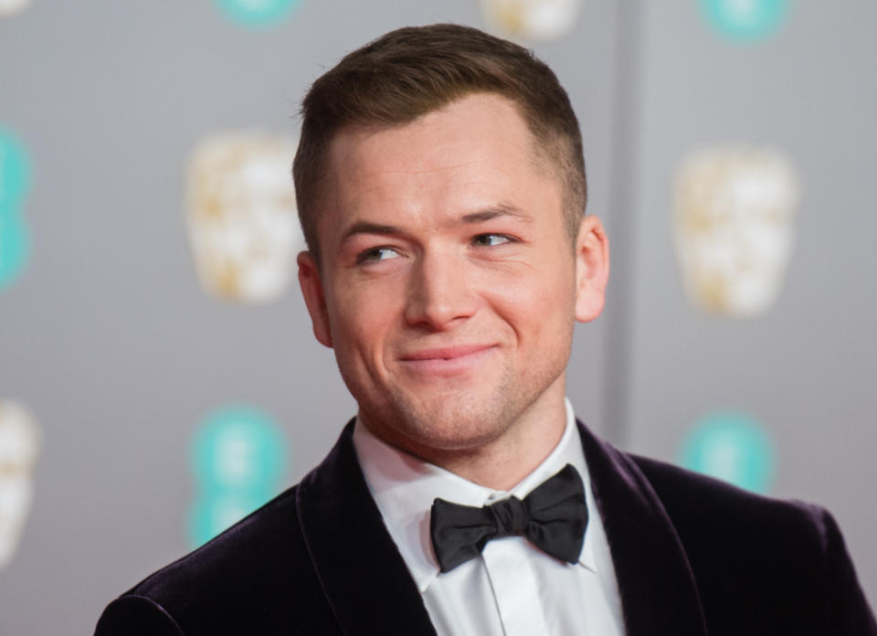 Taron Egerton says he's 