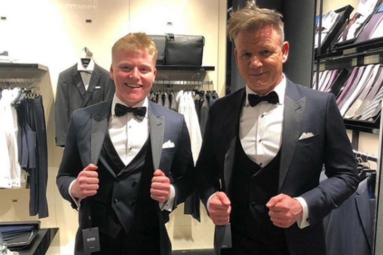 Guess who: Gordon Ramsay and his son Jack: Instagram/ Gordon Ramsay