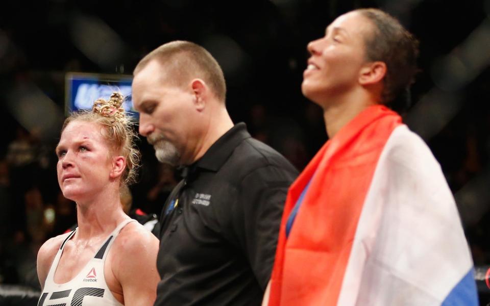 UFC 208: Holly Holm defeated by Germaine de Randamie in controversial featherweight title fight