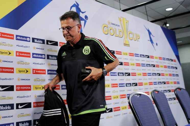 Osorio y el Tri no alcanzaron la Final de la Copa Oro. Foto: EFE