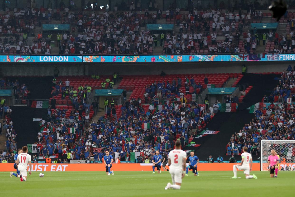 Britain England Italy Euro 2020 Soccer (ASSOCIATED PRESS)