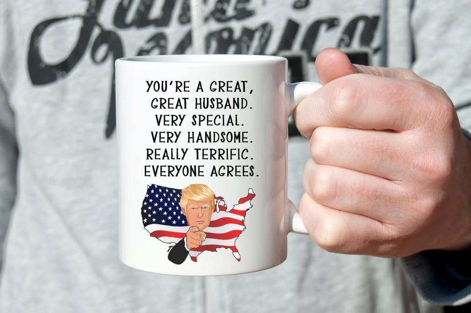 Trump Husband Mug. (Photo: Etsy)