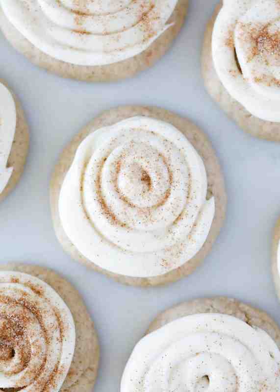 <p> I Heart Naptime</p><p>This recipe for cinnamon roll cookies is simple to make and will have you looking like a total baking rock star. You won’t believe how delicious these cookies are!</p><p><strong>Get the recipe: <a href="https://www.iheartnaptime.net/cinnamon-roll-sugar-cookies/" rel="nofollow noopener" target="_blank" data-ylk="slk:Cinnamon Roll Sugar Cookies;elm:context_link;itc:0;sec:content-canvas" class="link rapid-noclick-resp"><em>Cinnamon Roll Sugar Cookies</em></a></strong></p>