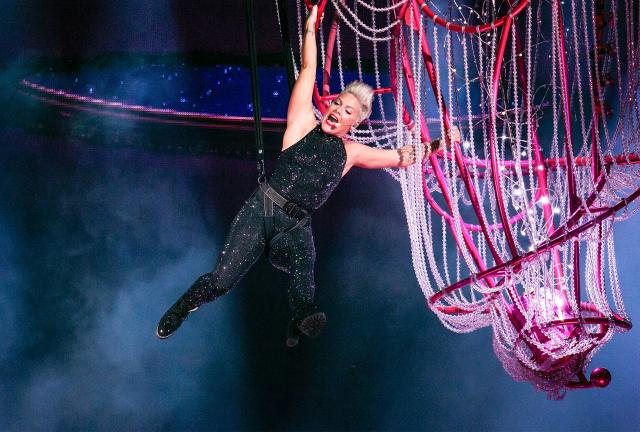 Pink Goes Flying in Wales, Plus Zendaya, Jessica Alba and More
