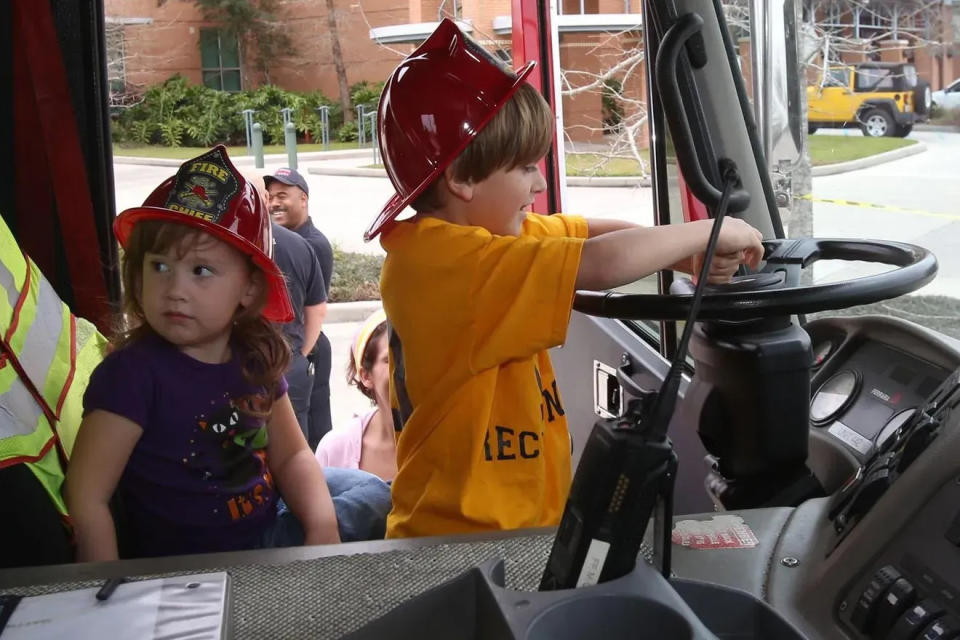 Kids will get a chance to get up close with farm machinery, fire and police cars and other vehicles at Saturday's Touch a Truck event at the Bayou Country Children's Museum in Thibodaux.