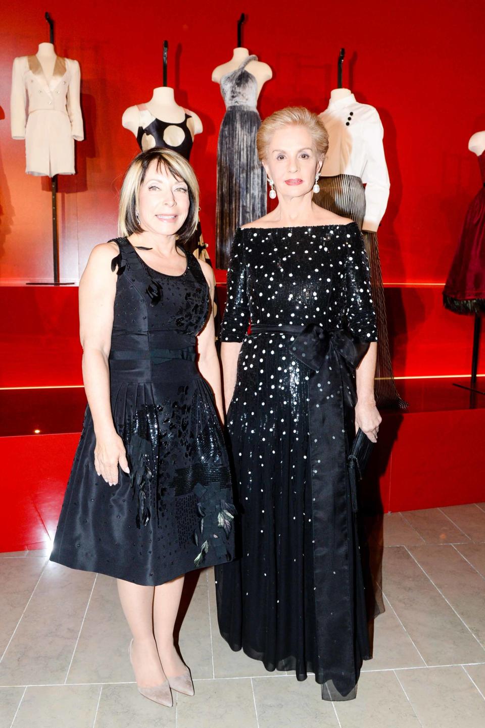 Paula Wallace and Carolina Herrera