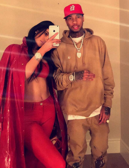 The post discussed Kylie's sex life with boyfriend Tyga.