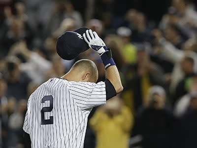 Derek Jeter storybook last game Yankee Stadium