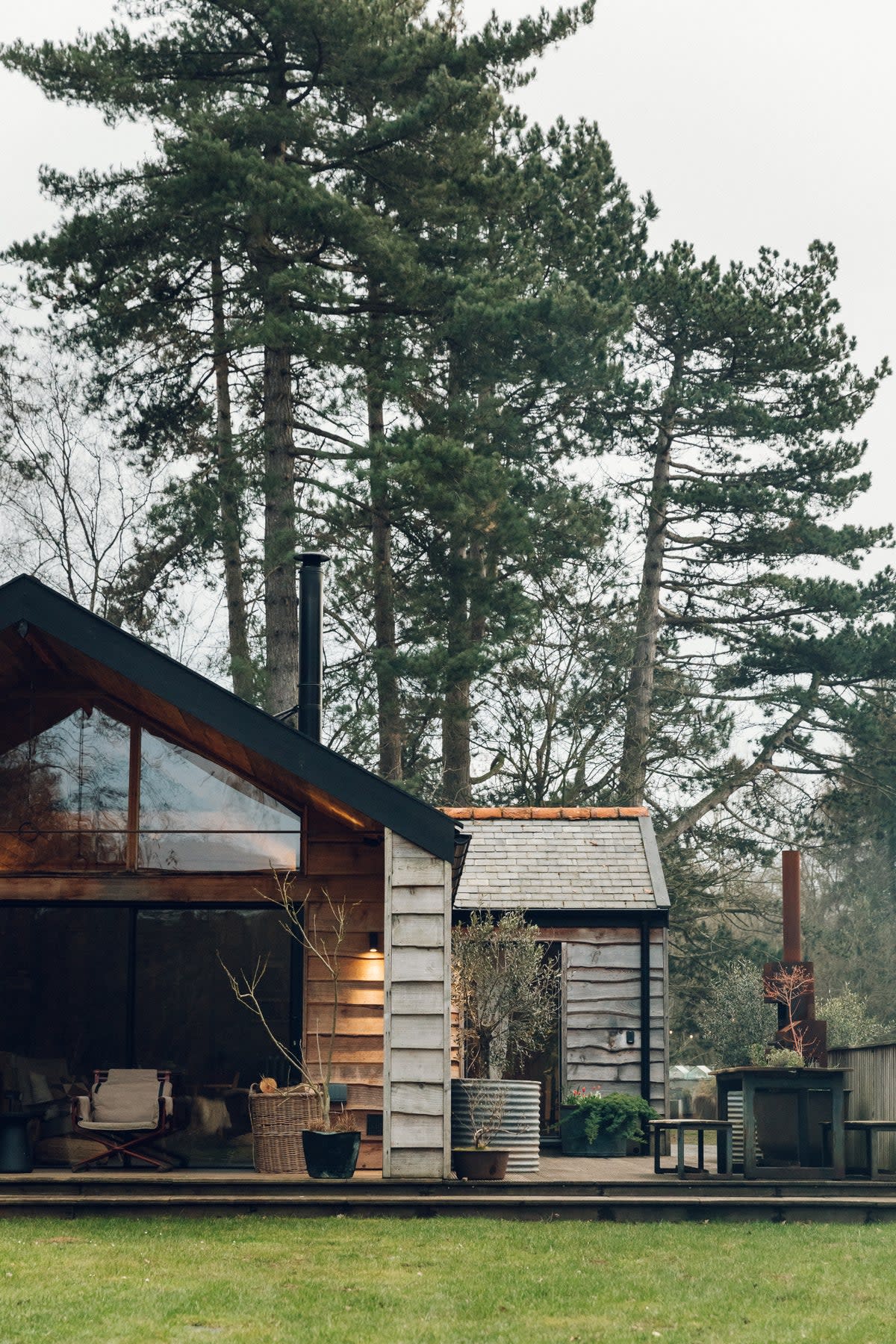 One of the cabins at Settle (India Hobson)