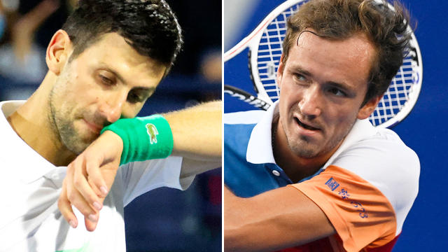 Djokovic to be replaced at No 1 by Medvedev after Dubai loss