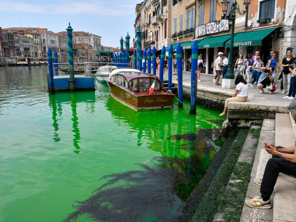 Luigi Costantini, Venice green canal