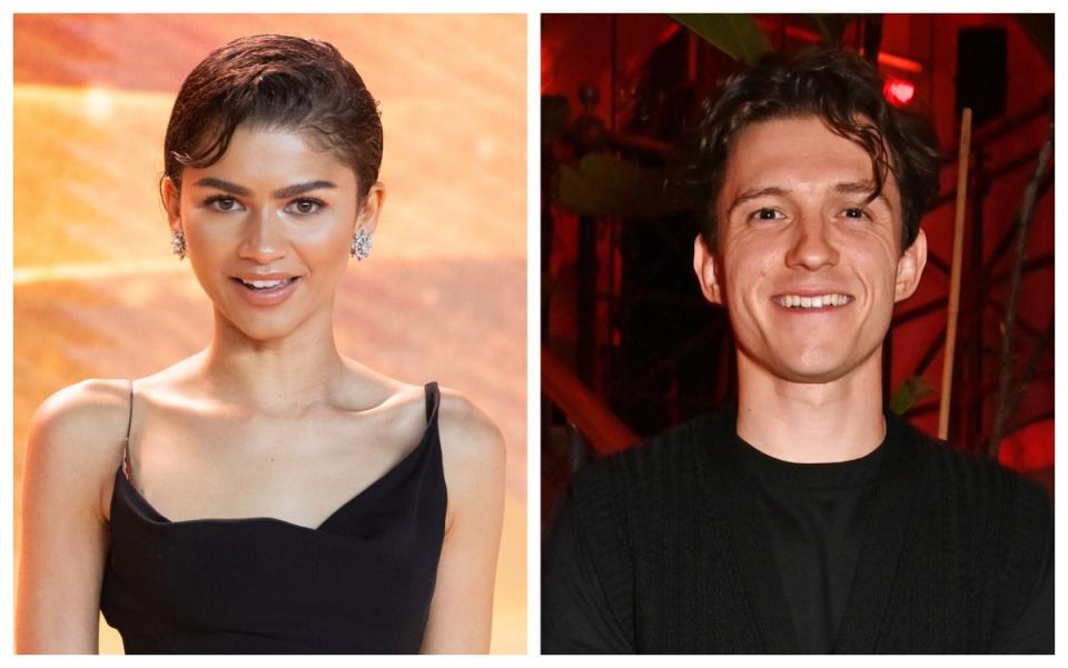 Zendaya, Tom Holland<p>Samir Hussein/WireImage via Getty Images; Dave Benett/Getty Images for Warner Bros. Pictures</p>