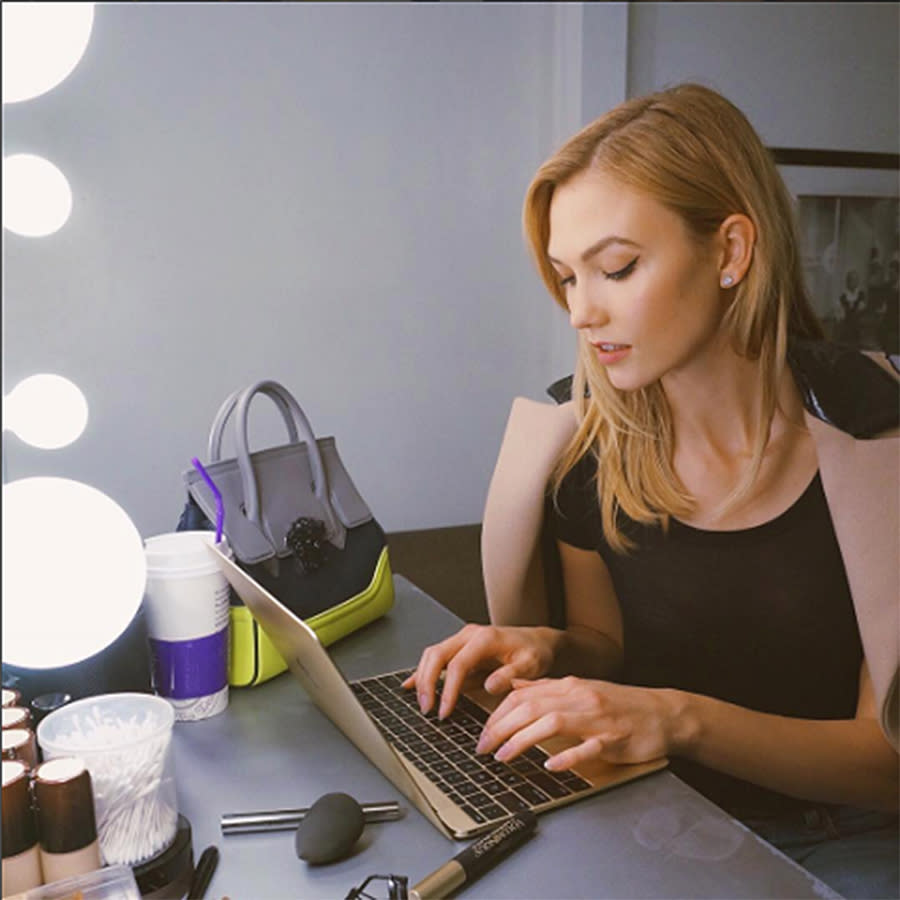Karlie Kloss is very vocal on educating young women about technology. (Photo: Karlie Kloss/Instagram)