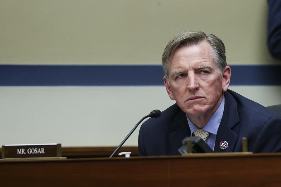 U.S. Rep. Paul Gosar is shown in May 2023.