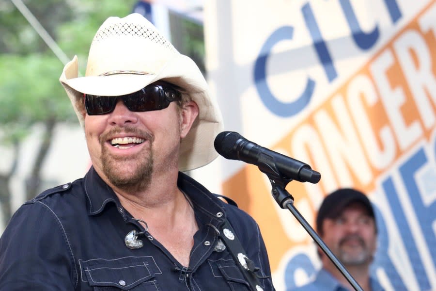 The emotional center of the 2024 CMT Music Awards came later in the night, with an all-star tribute to the late Toby Keith. (Photo by Greg Allen/Invision/AP, File)