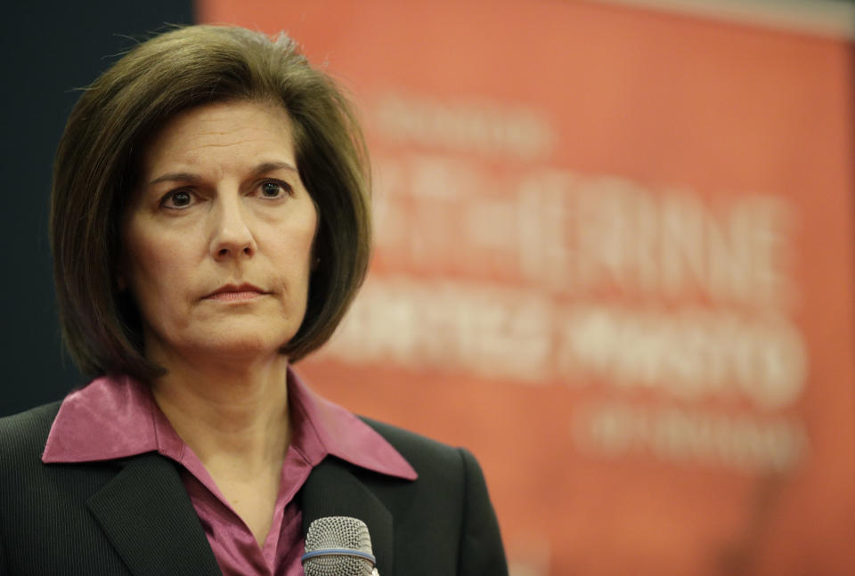 Sen. Catherine Cortez Masto (D-Nev.) is trying to draw more attention to the epidemic of missing and murdered indigenous women. (Photo: John Locher/ASSOCIATED PRESS)