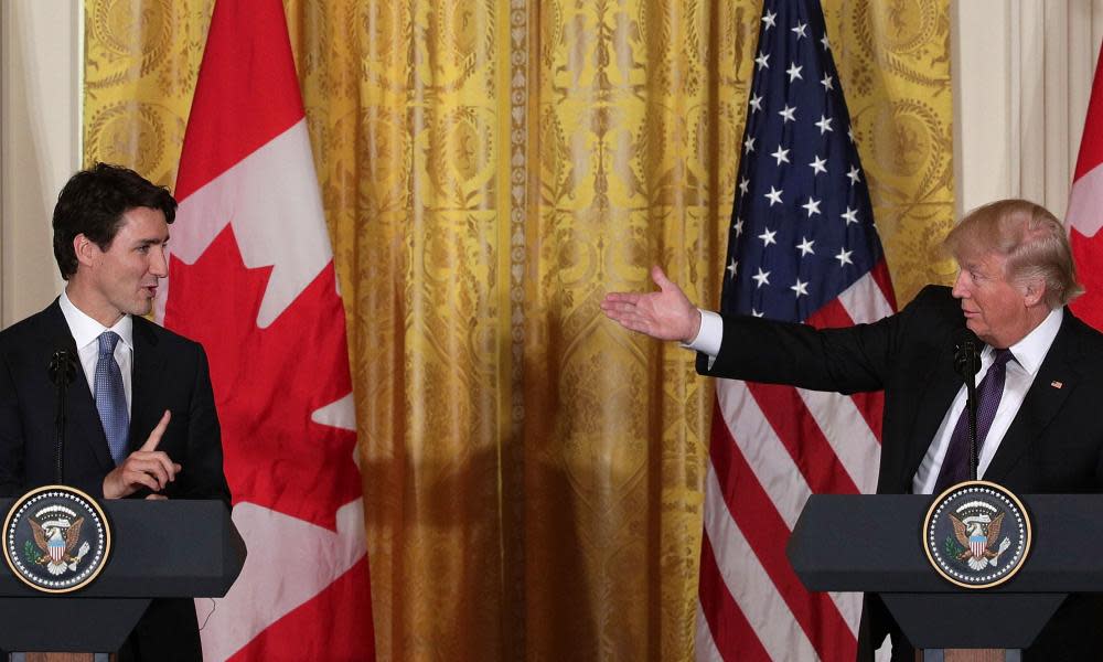 Trump: ‘Canada, what they’ve done to our dairy farmworkers is a disgrace.’