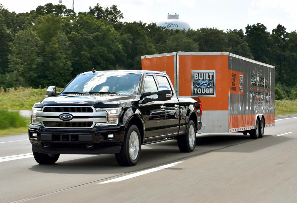 2018 Ford F-150 (Credit: Ford)