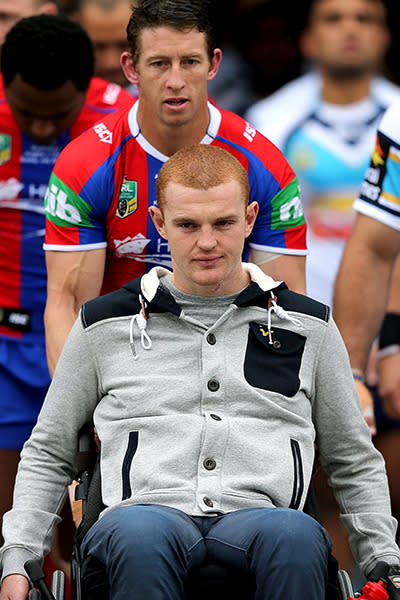 A deeply-saddening incident shocked the Australian sporting landscape in March when Newcastle Knights forward Alex McKinnon was made a quadriplegic during their match against the Melbourne Storm. The 22-year-old is facing life in a wheelchair after landing on his neck following a three-man tackle. In a tragic sequence of events, the seemingly normal tackle went horribly wrong and left McKinnon with injuries that have rocked the game to its foundations.