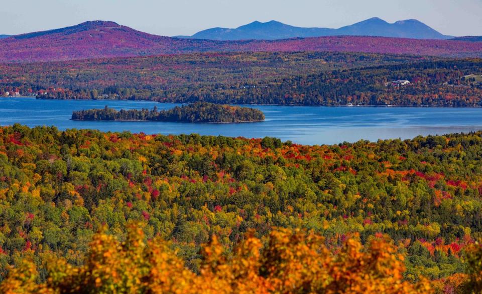 <p><strong>The Drive: </strong><a href="https://www.tripadvisor.com/Tourism-g40835-Rangeley_Maine-Vacations.html" rel="nofollow noopener" target="_blank" data-ylk="slk:Rangeley;elm:context_link;itc:0;sec:content-canvas" class="link ">Rangeley</a> <a href="https://visitmaine.com/organization/rangeley-lakes-national-scenic-byway/?uid=vtm8C1B75B377331A558" rel="nofollow noopener" target="_blank" data-ylk="slk:Lakes National Scenic Byway;elm:context_link;itc:0;sec:content-canvas" class="link ">Lakes National Scenic Byway</a> </p><p><strong>The Scene: </strong>This route takes only 2.5 hours to drive, so you can take your time spending the entire day on exploring the beautiful mountainside area. Travel through the Appalachian Mountain ridge line to see some of the state's prime views.</p><p><strong>The Pit-Stop: </strong>Hike to <a href="https://www.tripadvisor.com/Attraction_Review-g40835-d4714851-Reviews-Angel_Falls-Rangeley_Maine.html" rel="nofollow noopener" target="_blank" data-ylk="slk:Angels Falls;elm:context_link;itc:0;sec:content-canvas" class="link ">Angels Falls</a>, a 90-foot waterfall that makes a great backdrop for a family photo.</p>