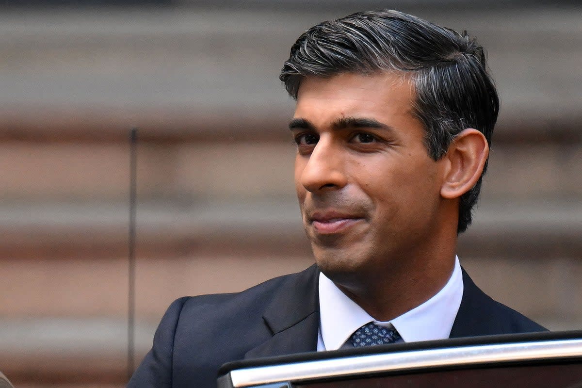 Rishi Sunak will become the UK’s new prime minister after meeting King Charles III  (AFP via Getty Images)