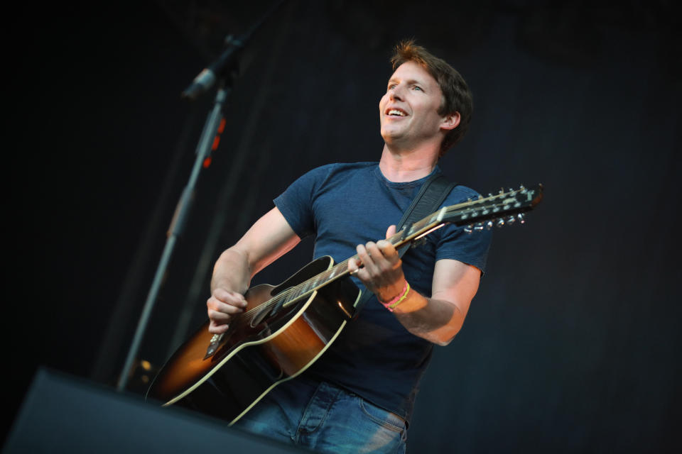James Blunt performs at Iveagh Gardens on July 10, 2022 in Dublin, Ireland. (Photo by Debbie Hickey/Getty Images)