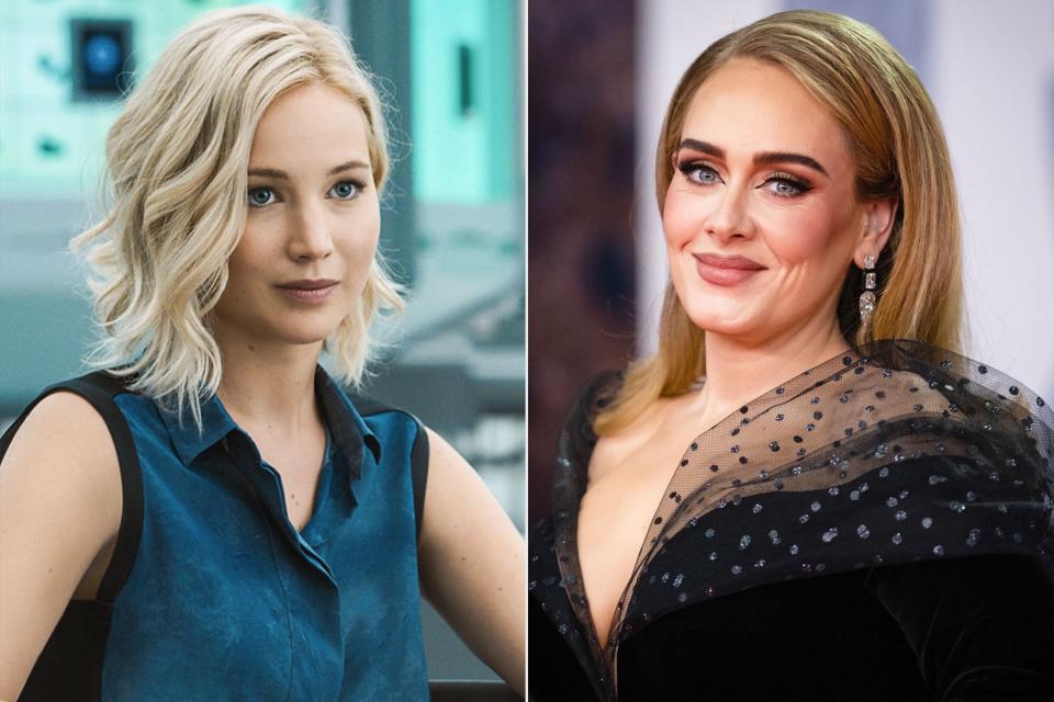 Jennifer Lawrence; Adele