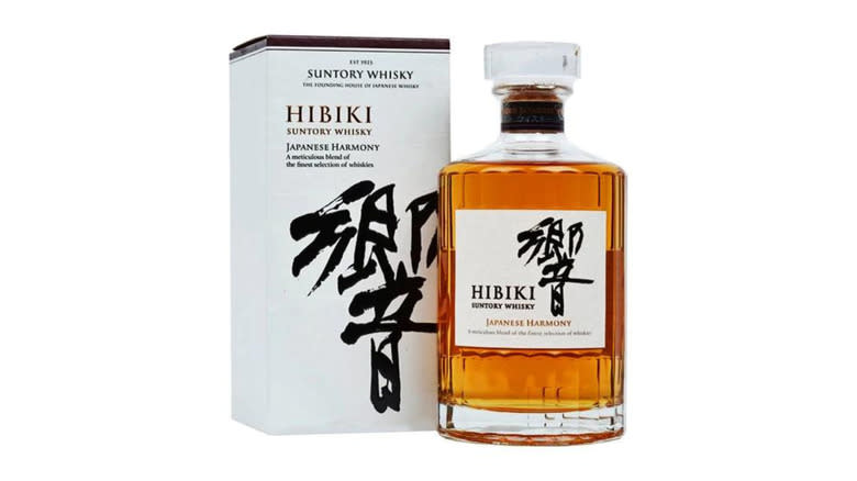 Bottle of Hibiki Japanese Harmony