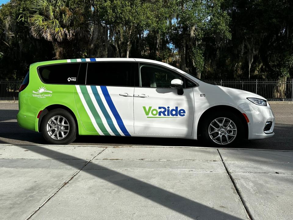 Volusia County launched a ridesharing service called VoRide this week in DeLand, offering rides for $2.