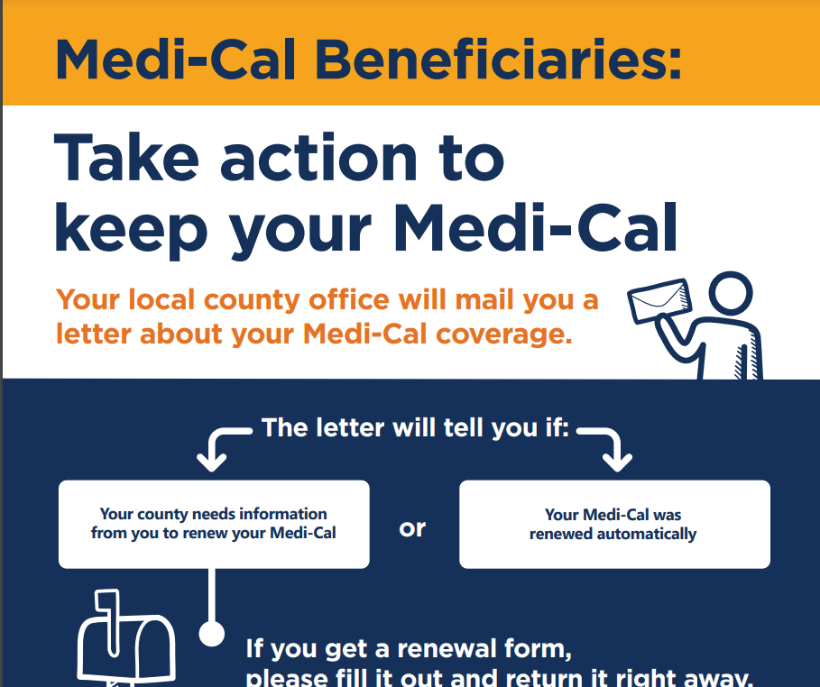A massive outreach effort is aimed at reducing the number of people who stand to lose their Medi-Cal coverage over the next 14 months,.