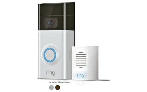 Ring Video Doorbell 2 and Chime Bundle