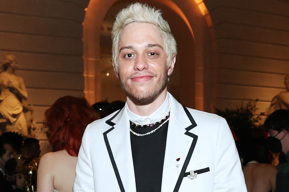 Pete Davidson attends the The 2021 Met Gala Celebrating In America: A Lexicon Of Fashion at Metropolitan Museum of Art on September 13, 2021 in New York City