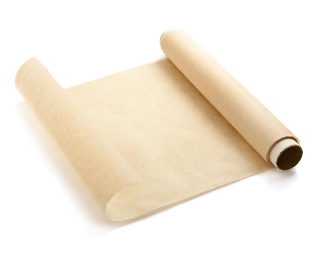 roll of baking parchment paper