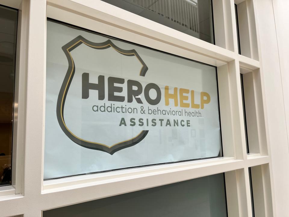 The Hero Help program, run by the New Castle County Police Department, helps people dealing with substance use disorder.