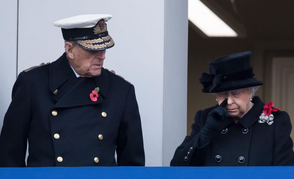 Prince Philip openly dotes on his wife, say experts. Photo: Getty