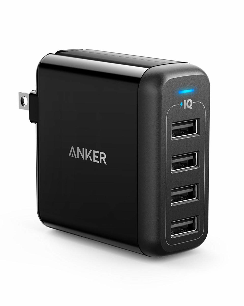 Anker PowerPort 4 USB Wall Charger