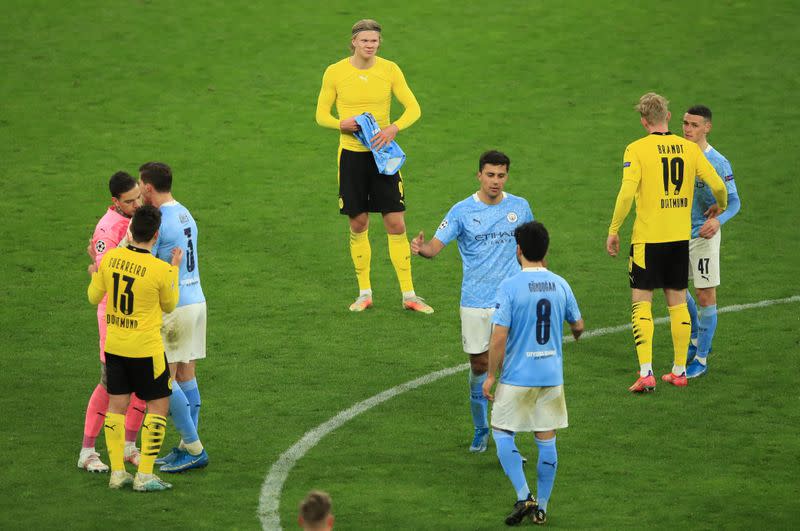 Champions League - Quarter Final Second Leg - Borussia Dortmund v Manchester City